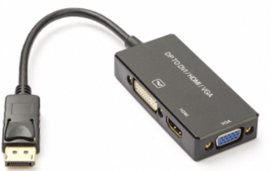 Adapter DisplyPort naar VGA/DVI/HDMI